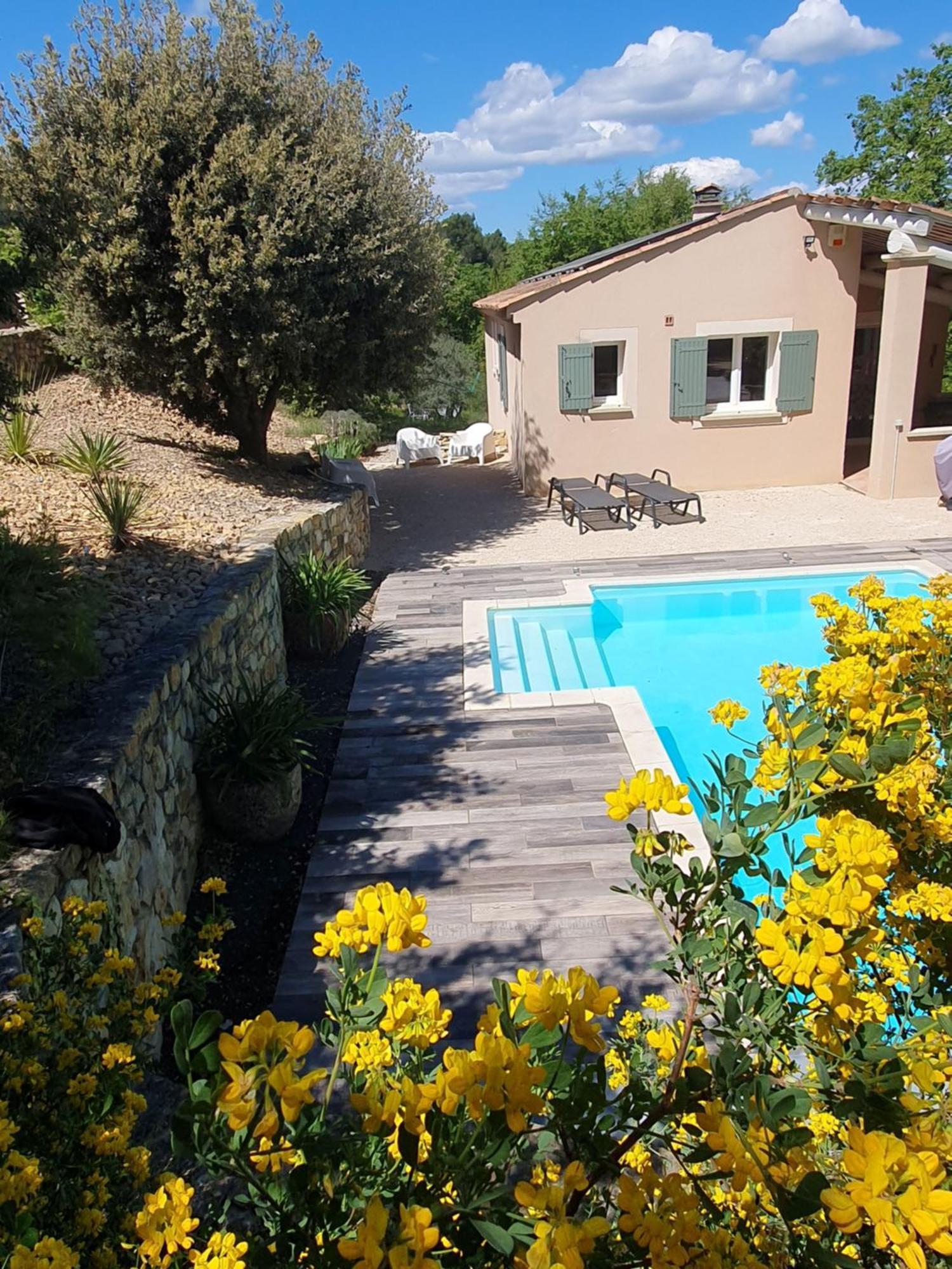 Le Soleil Du Ventoux Villa Entrechaux Kültér fotó